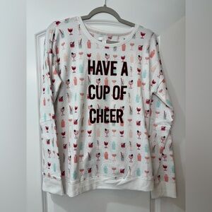 Lauren Conrad “Have a Cup of Cheer” PJ/Lounge Set